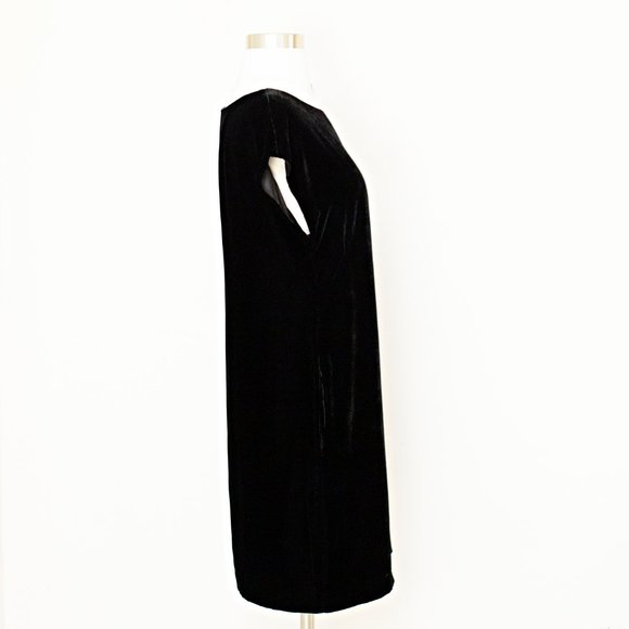 Boden Black Velvet Dress - Picture 2 of 6